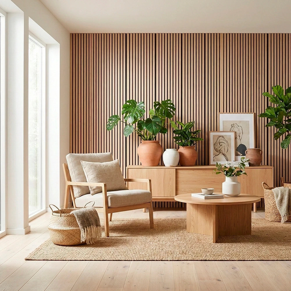 Panneaux Flexibles Acoustiques  – OakWoods (270cm x 110cm)