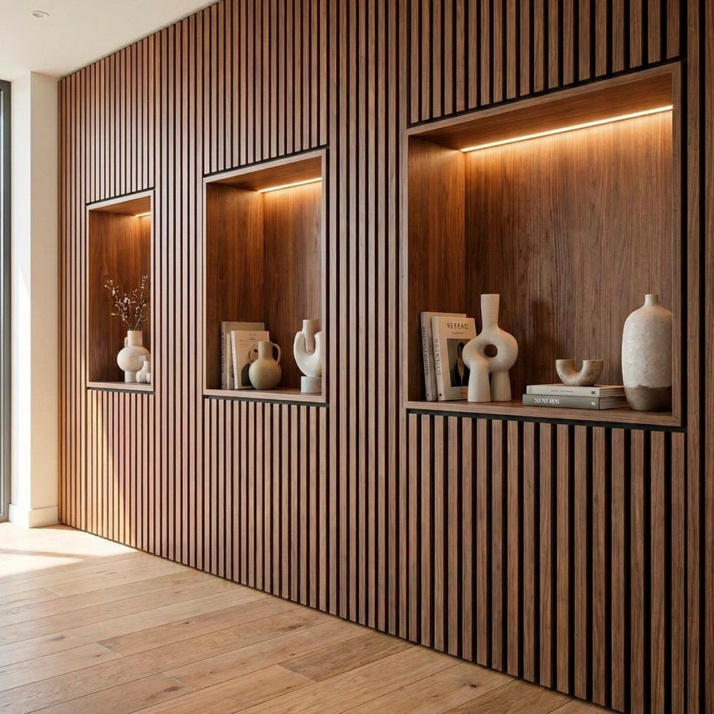 Panneaux Flexibles Acoustiques  – OakWoods (270cm x 110cm)